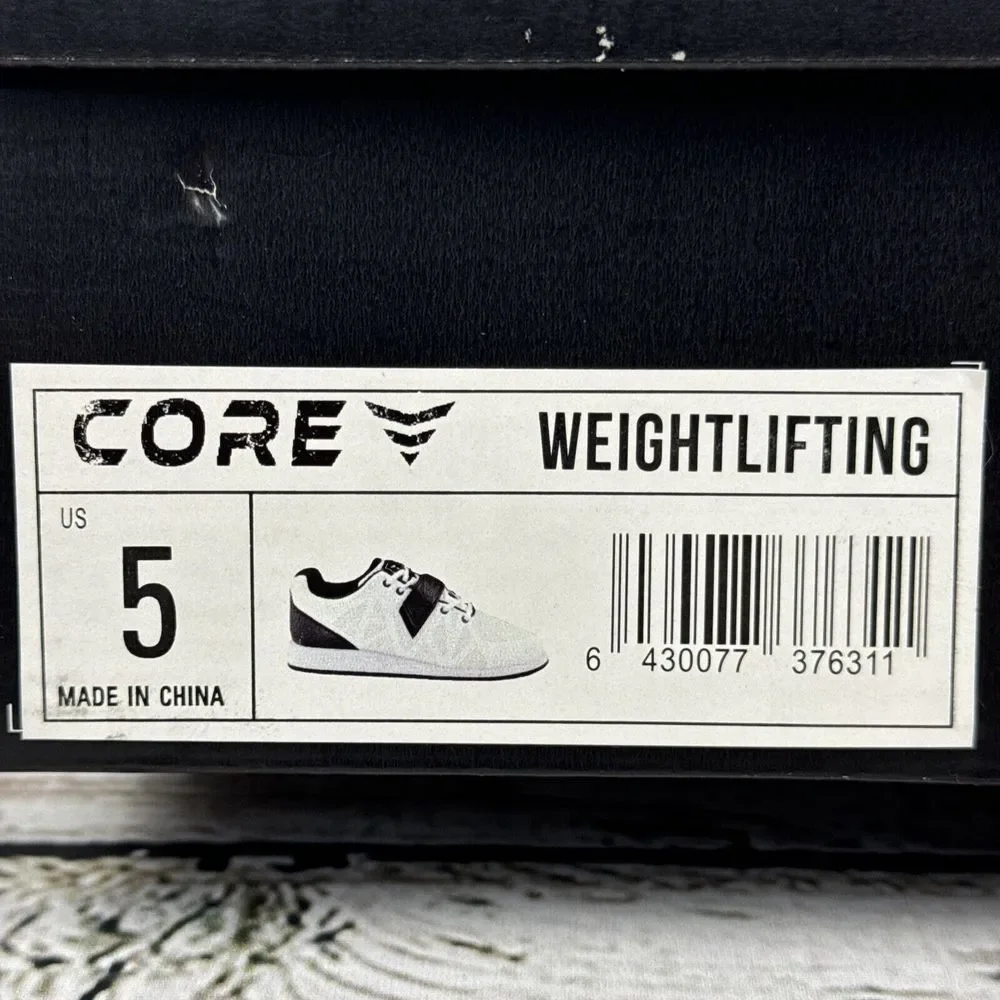 CORE Weightlifting Shoes Squat‎ Training Powerlifting Cross Training [Size US 5]